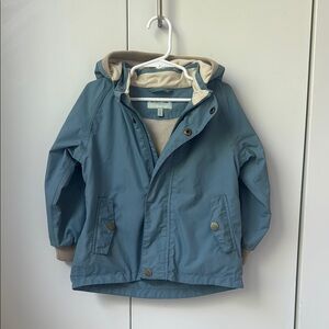 Mini A Ture Blue Hooded Jacket 3Y 98cm